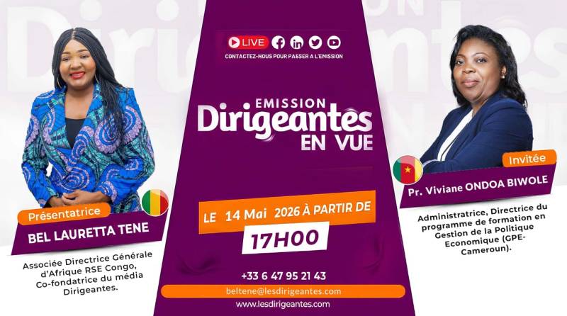 Interview exclusive : Professeure Viviane ONDOA BIWOLE, Administratrice, Directrice du programme de formation en Gestion de la Politique Economique (GPE-Cameroun), Fondatrice du cabinet OBIV Solutions, Auteure de 8 ouvrages