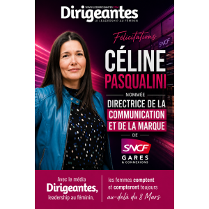 Céline PASQUALINI prend les commandes de la communication de SNCF Gares & Connexions : une nomination stratégique qui marque un nouveau tournant