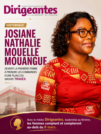 HISTORIQUE : JOSIANE NATHALIE MOUELLE MOUANGUE DEVIENT LA PREMIÈRE FEMME À PRENDRE LES COMMANDES D’UNE FILIALE DU GROUPE TRADEX  
