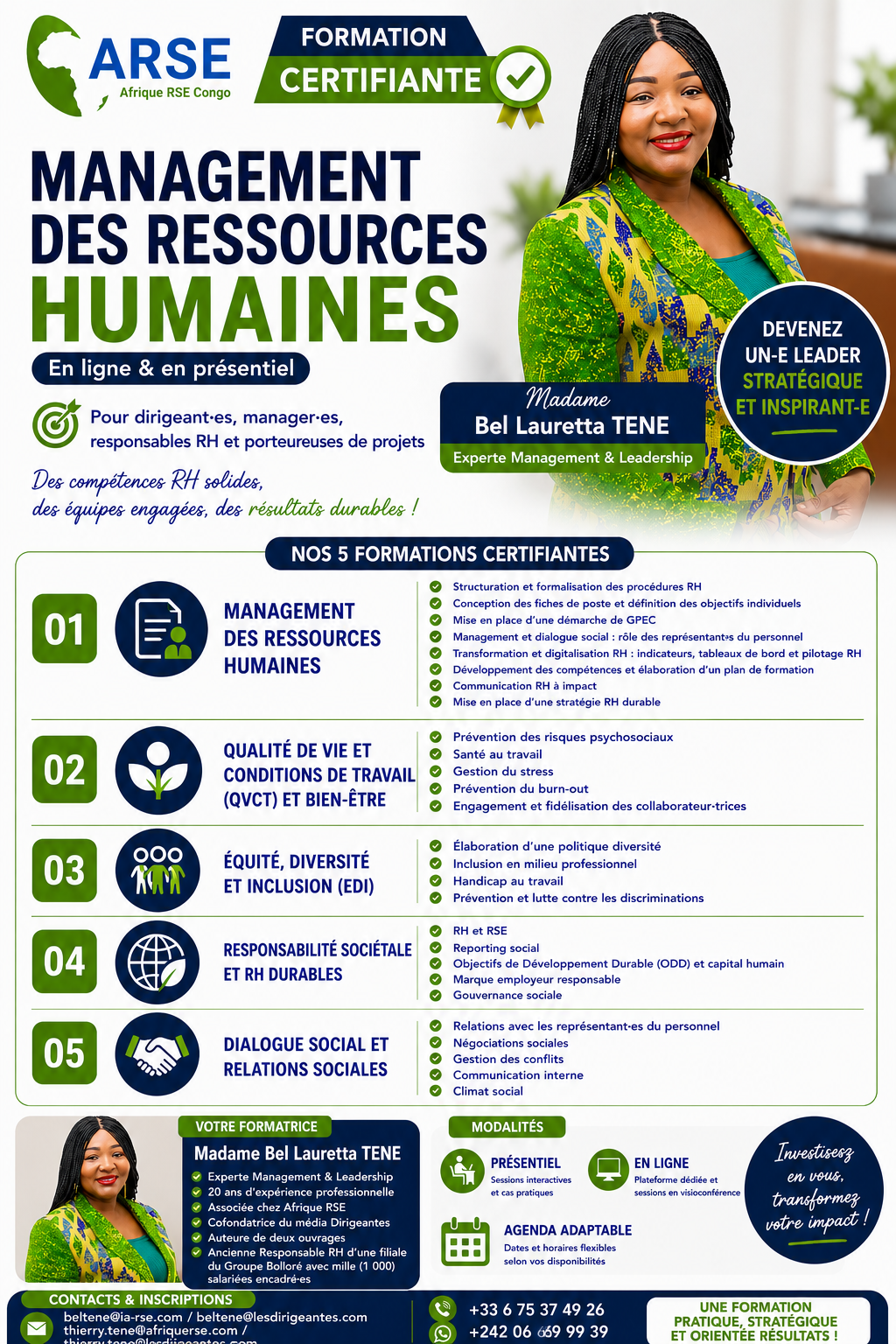 DÉVELOPPEZ VOS COMPÉTENCES ET DONNEZ UNE NOUVELLE DIMENSION À VOTRE CARRIÈRE AVEC NOS FORMATIONS CERTIFIANTES