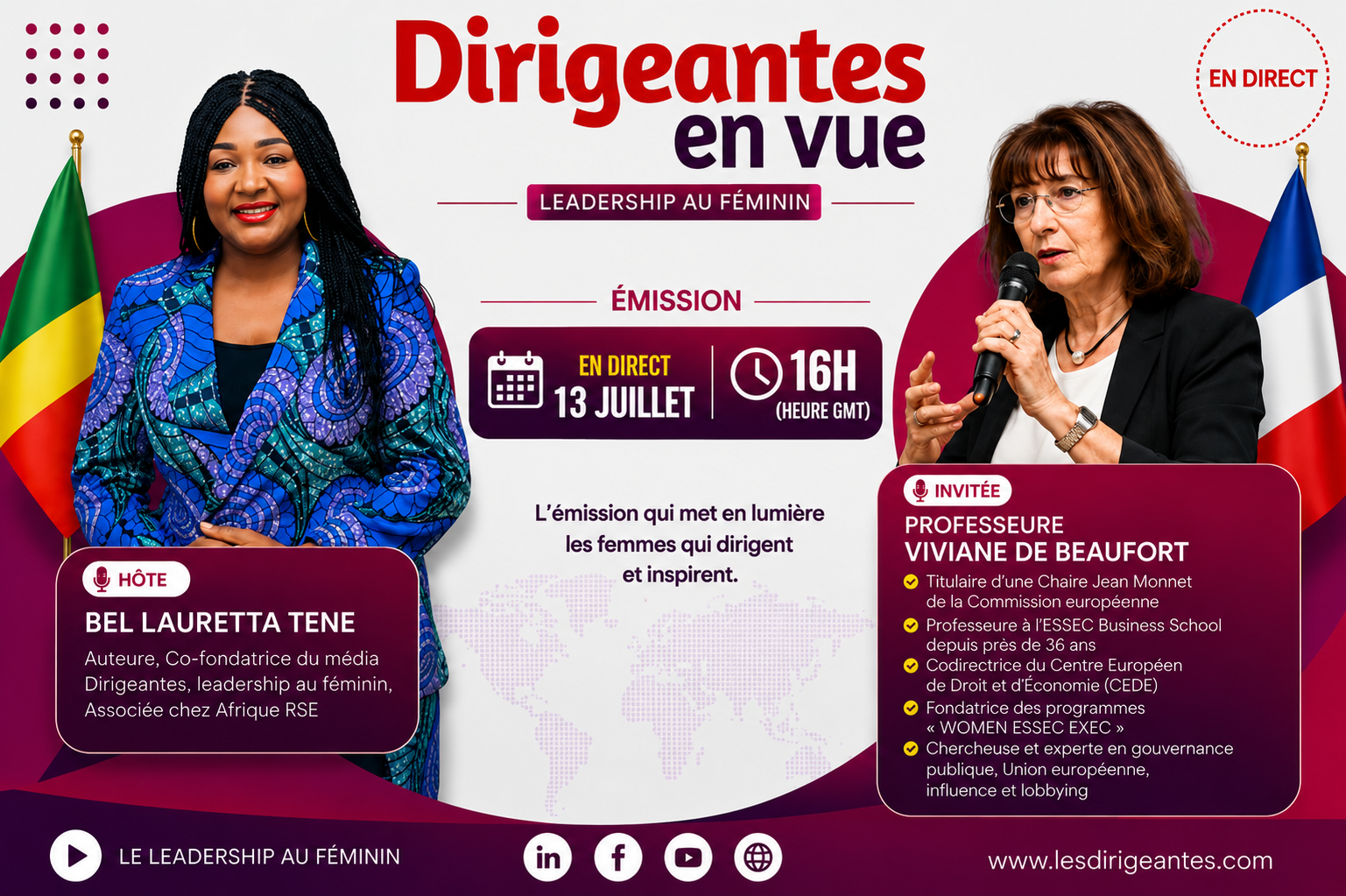 INTERVIEW EXCLUSIVE PROFESSEURE VIVIANE DE BEAUFORT