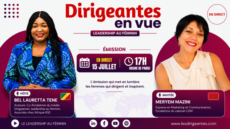 INTERVIEW EXCLUSIVE : Meryem MAZINI, Experte en communication et marketing, Fondatrice du cabinet CEM