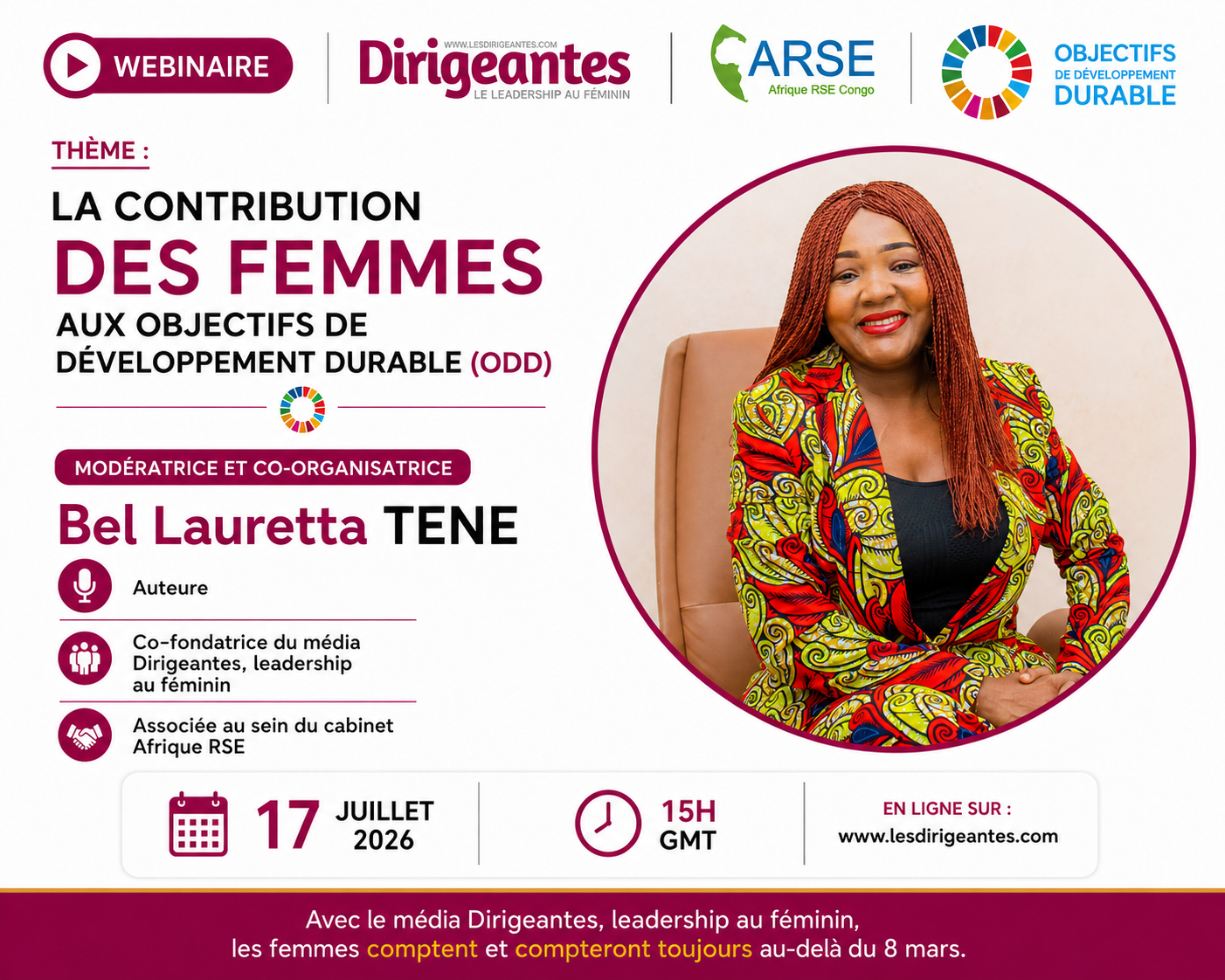 3D: La contribution des femmes aux Objectifs de Développement Durable (ODD) : un levier stratégique pour un avenir durable