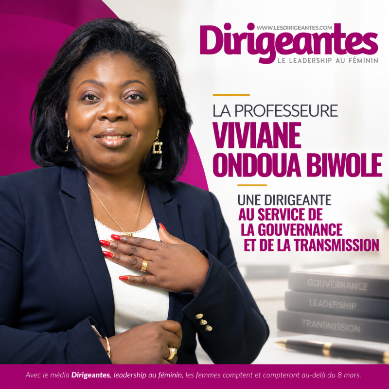 La Professeure Viviane ONDOUA BIWOLE, une dirigeante au service de la Gouvernance et de la Transmission.